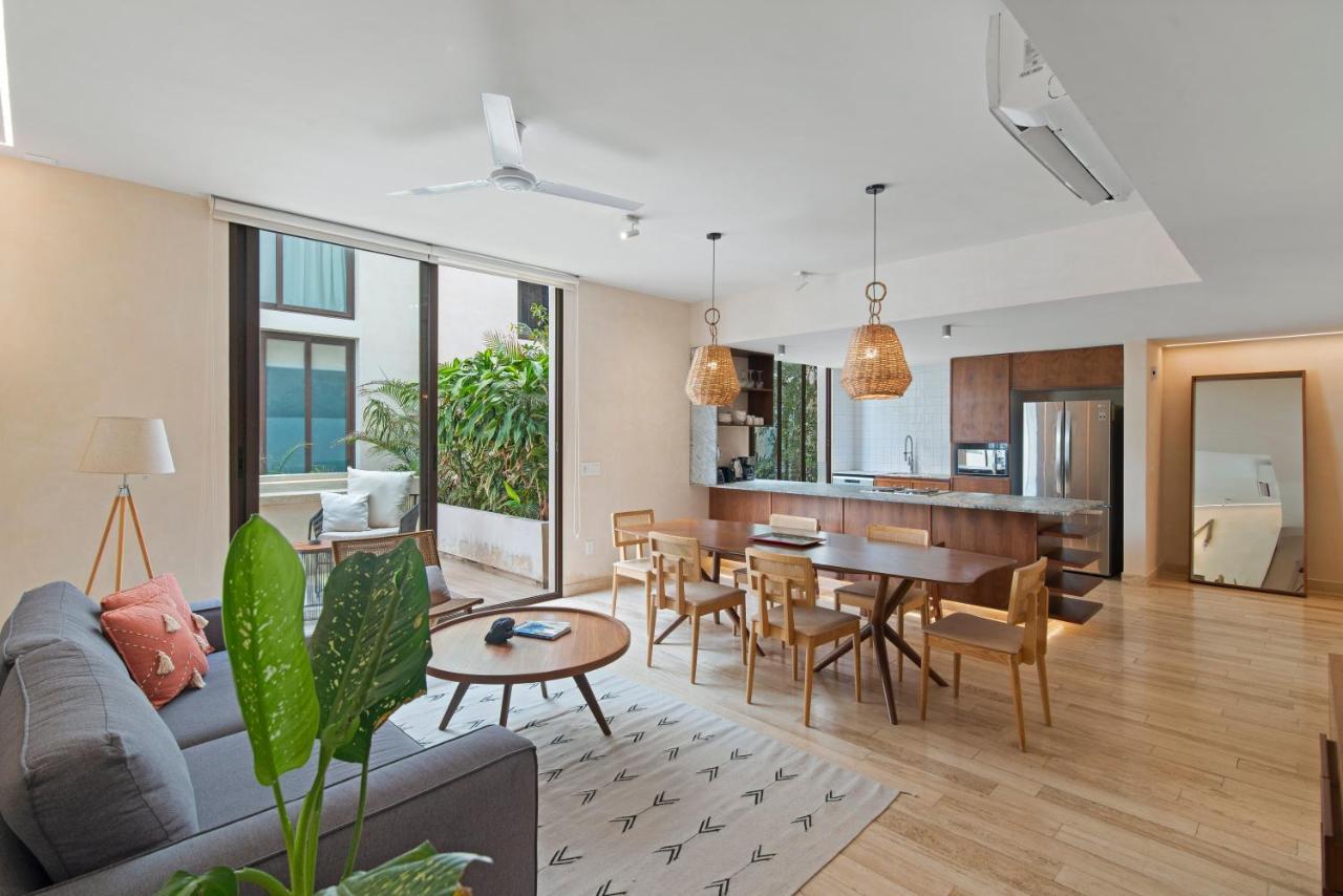 205 Perfect Location 3 Bedrooms Apartment Tulum Exterior photo